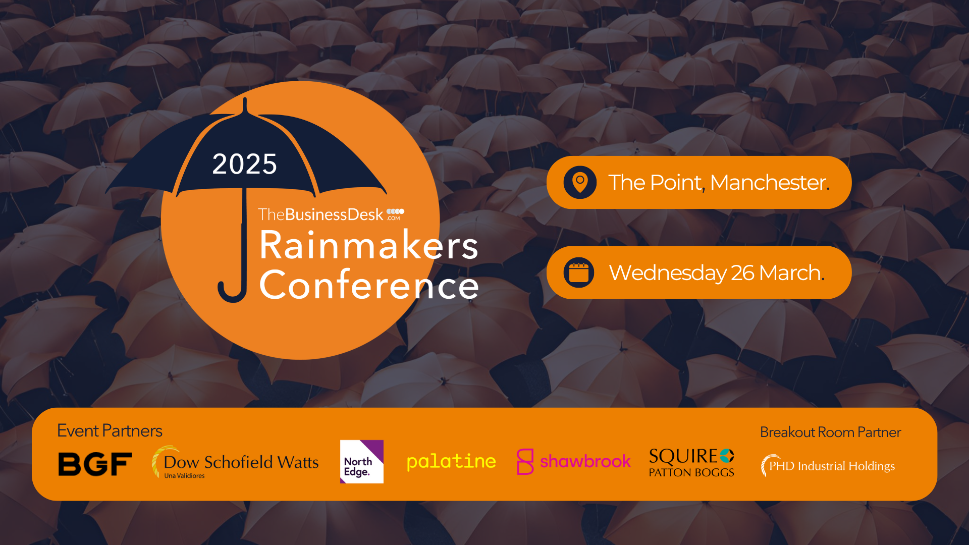 The Rainmakers Conference returns in 2025