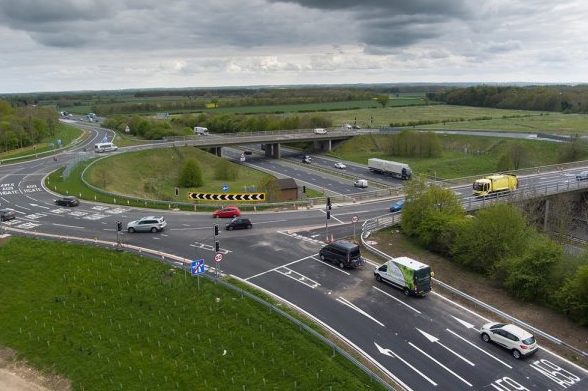 Junction Improvement Works Complete, Despite Costs Surging By £2.3m 