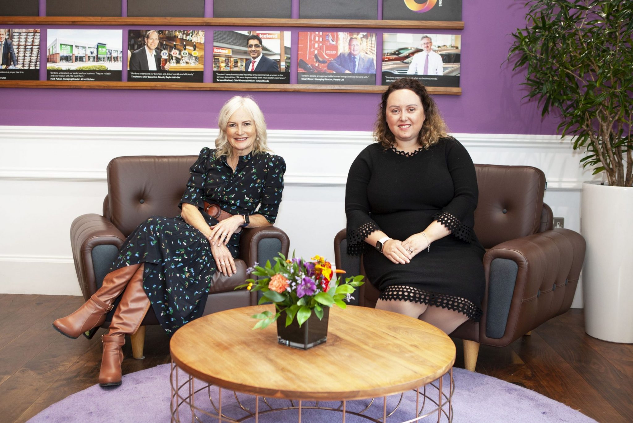 Partnership - Fund Her North founder Helen Oldham (left) and Gordons ...