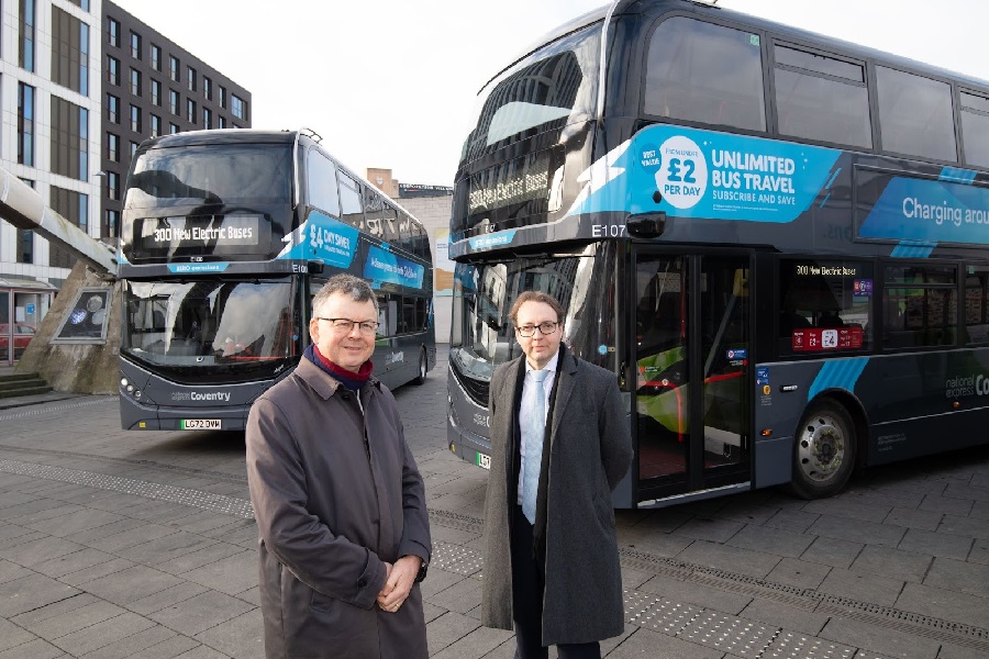 National Express West Midlands makes biggest electric bus order yet |  