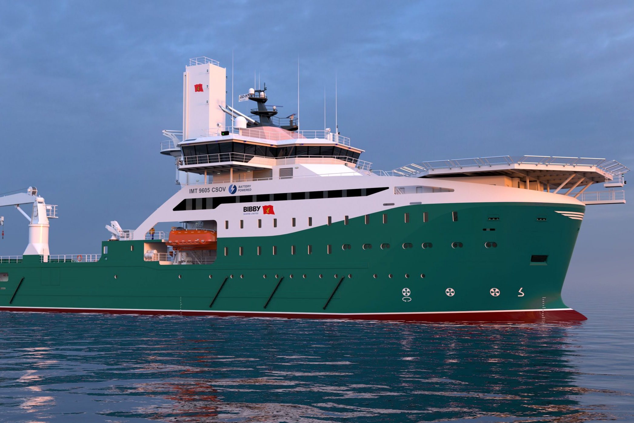 Bibby Marine Signs Shipbuilding Deal For World'st First Zero-emission 