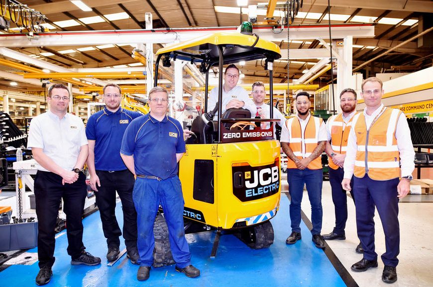 First electric digger enters full production | TheBusinessDesk.com