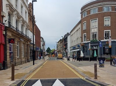 750 000 town centre regeneration programme completed