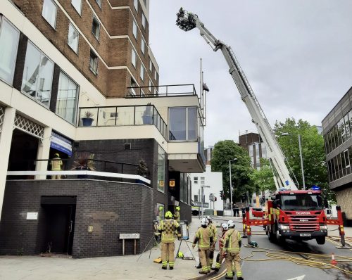 Investigation underway after fire at city centre hotel ...