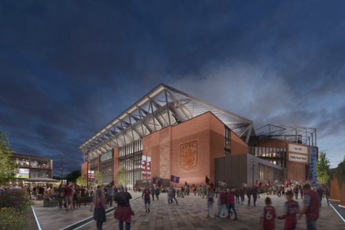 Aston Villa pauses plans for events space to speed up £100m stadium ...