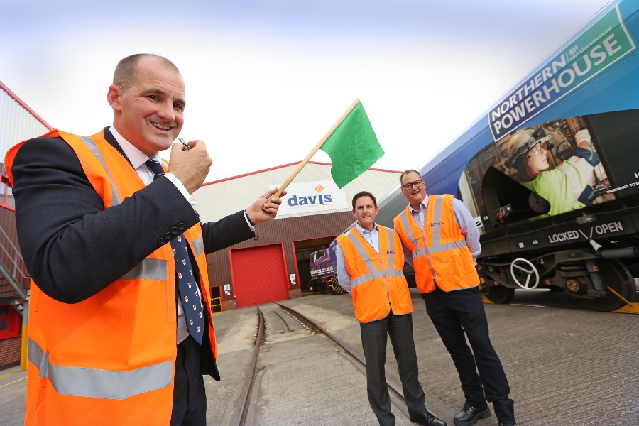 Drax Unveils World-first Train Wagons For Biomass Deliveries 