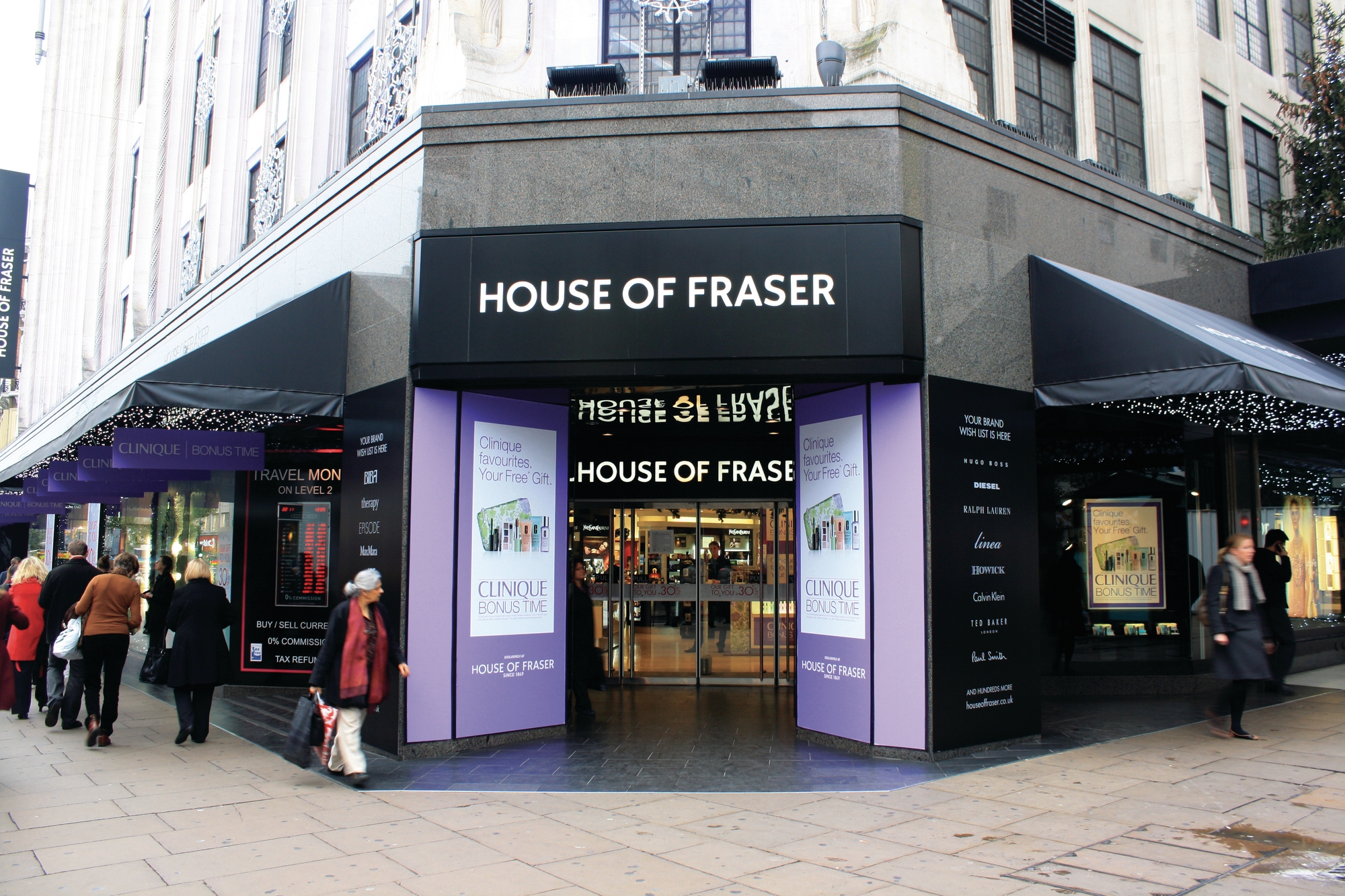 House of cheap fraser calvin klein