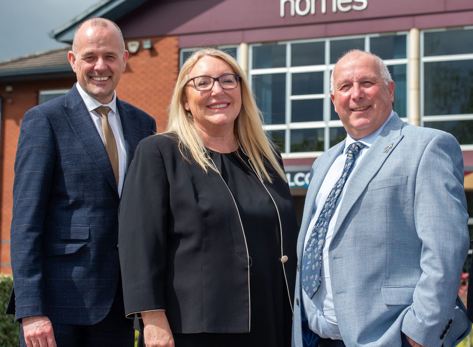 New senior hires - (from left) Avant Homes East Midlands' Martyn Pask ...