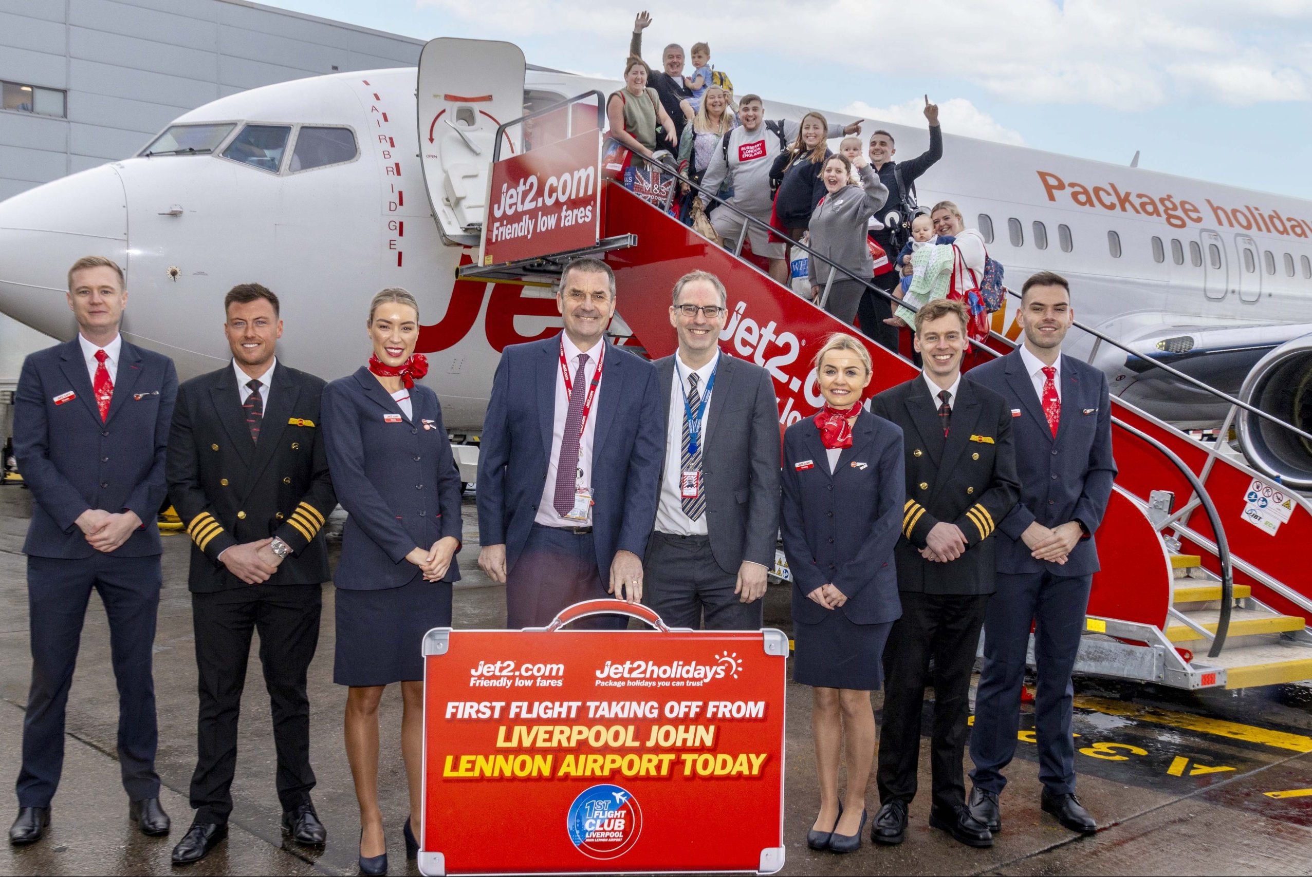 Jet2's Liverpool operations off to a flying start as first flights depart  TheBusinessDesk.com