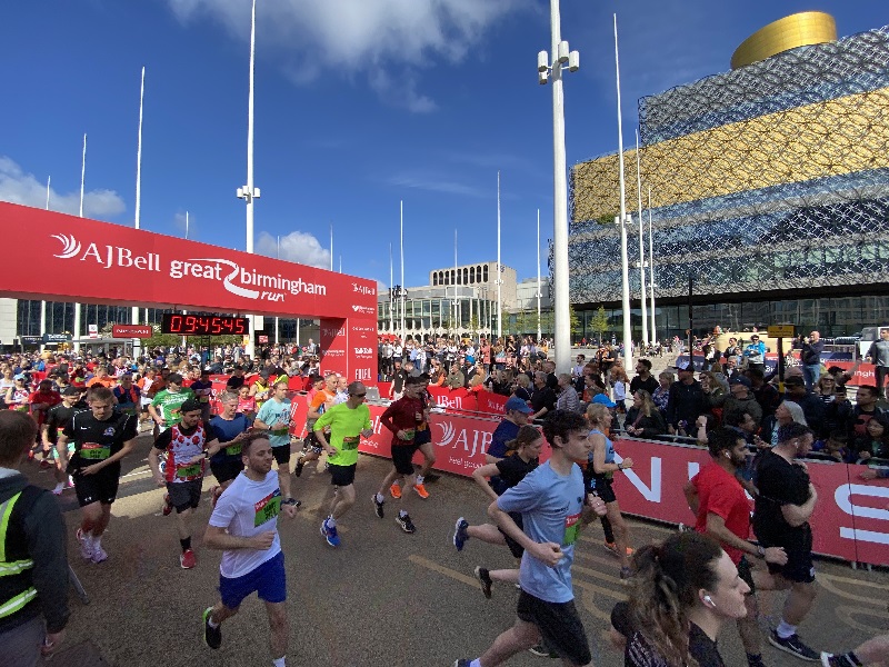 Thousands take part in AJ Bell Great Birmingham Run