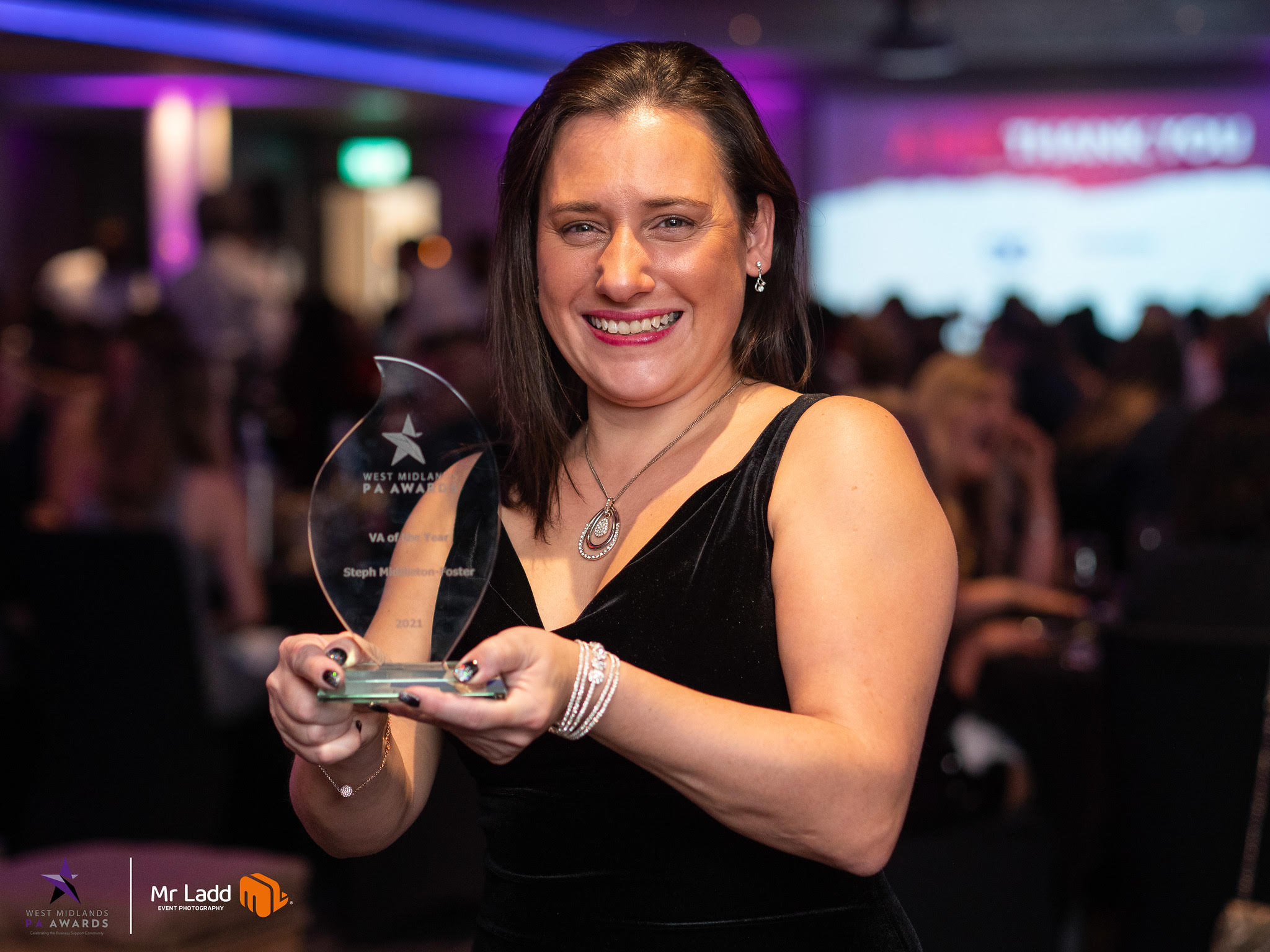 Virtually brilliant - Stephanie triumphs at West Midlands PA Awards ...