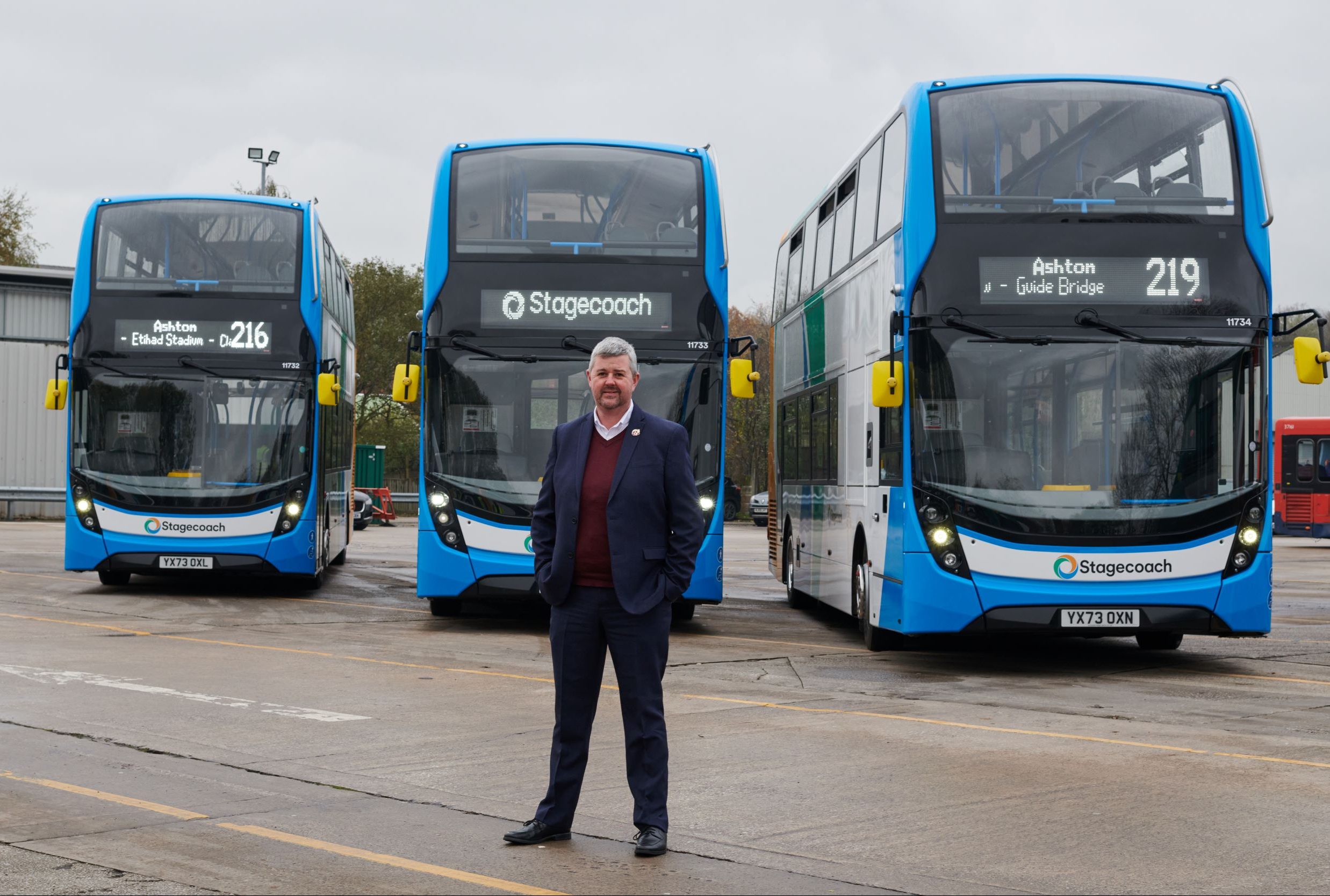 Bus operator unveils latest low-emission double decker fleet ...