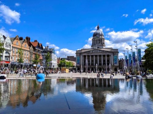 Levelled down Nottingham city centre loses 40 weeks of trading