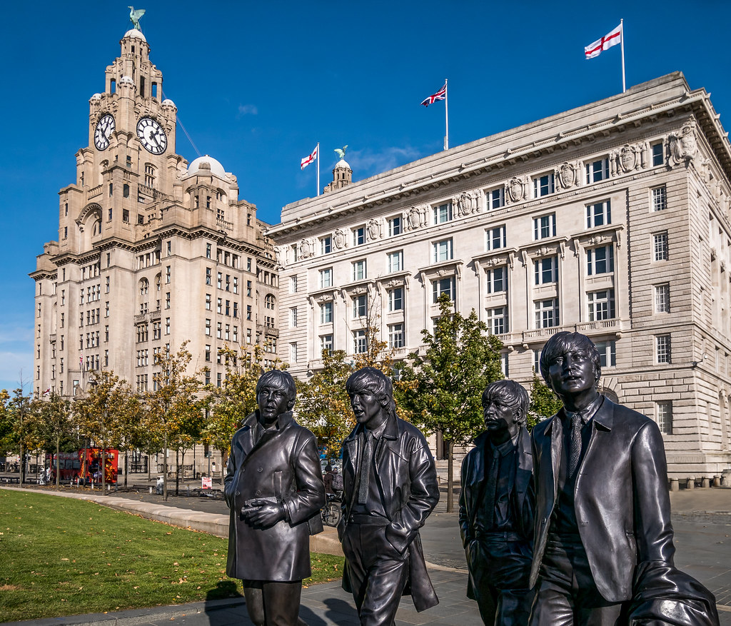 New Beatles Attraction For Liverpool Won T Be John Lennon S Underpants   The Fab Four Beatles Liverpool Waterfront 